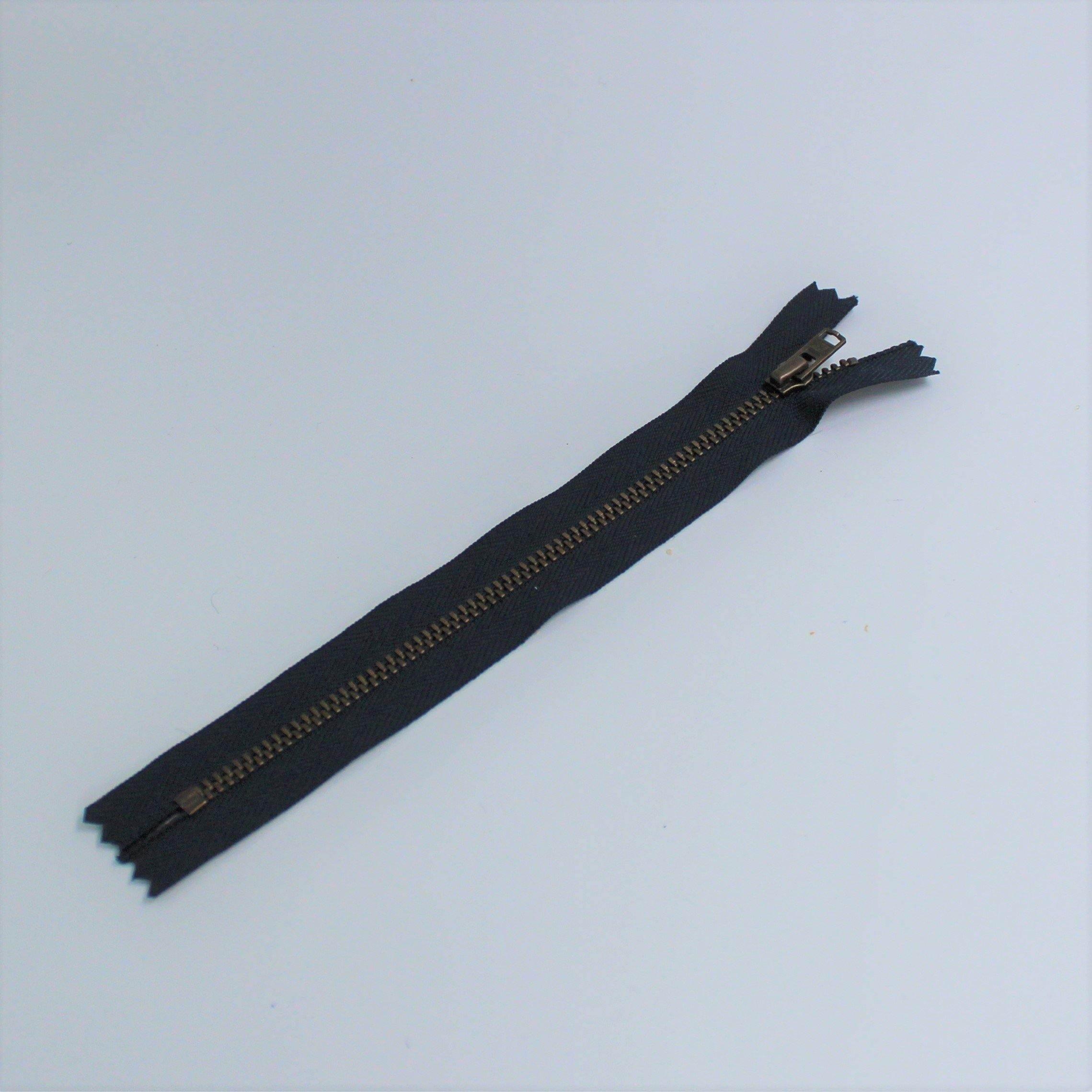 YKK - 20cm Trouser Metal Zipper - Super Strong - ACCESSOIRES LEDUC BV