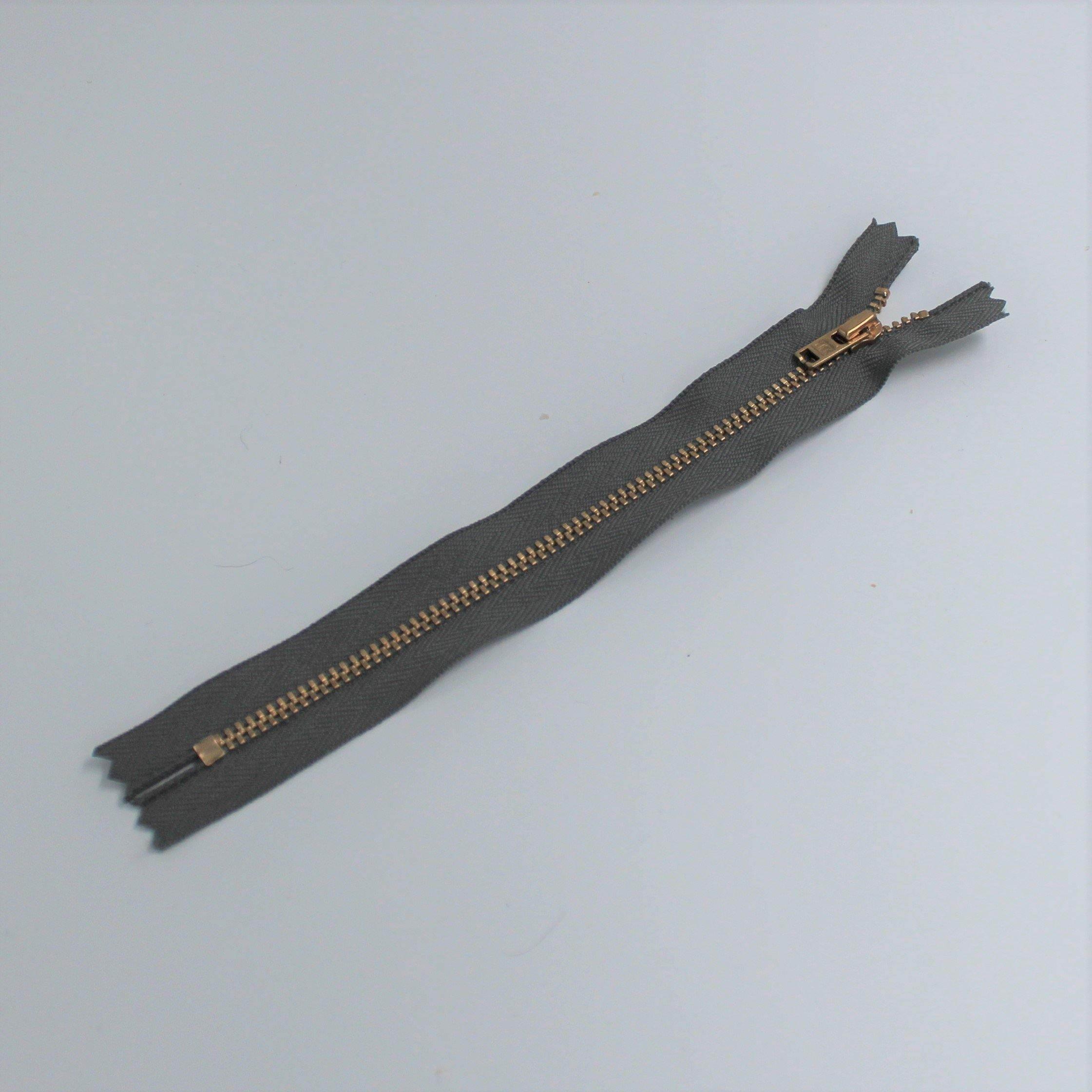 YKK - 20cm Trouser Metal Zipper - Super Strong - ACCESSOIRES LEDUC BV