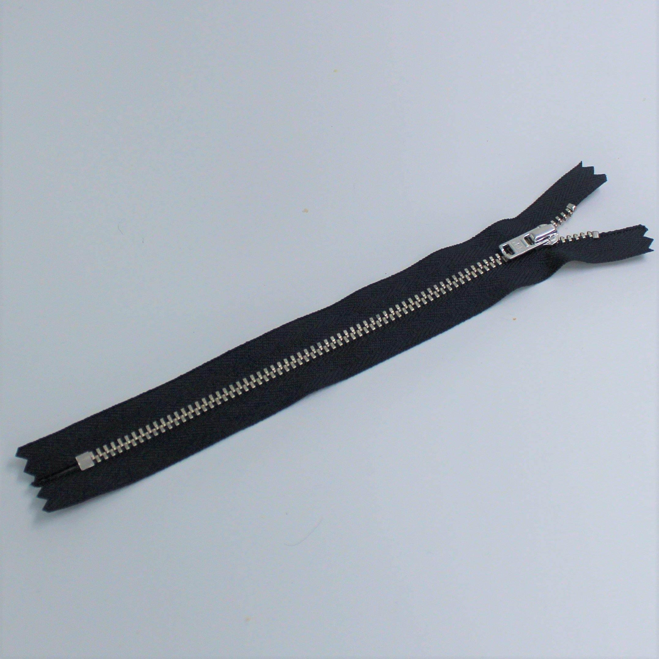 YKK - 20cm Trouser Metal Zipper - Super Strong - ACCESSOIRES LEDUC BV