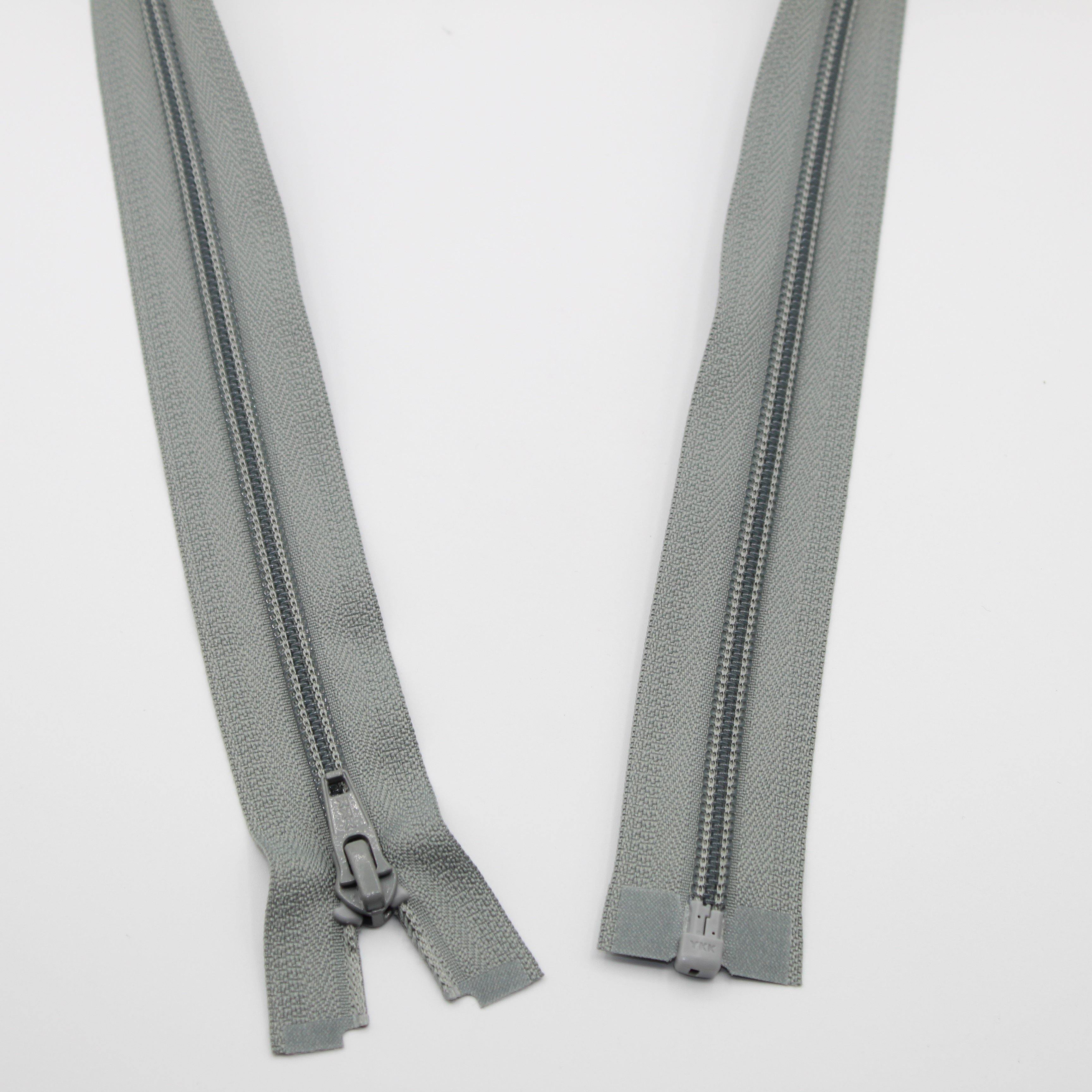 YKK - 80cm Nylon Zipper for Jackets - One Way Open end - ACCESSOIRES LEDUC