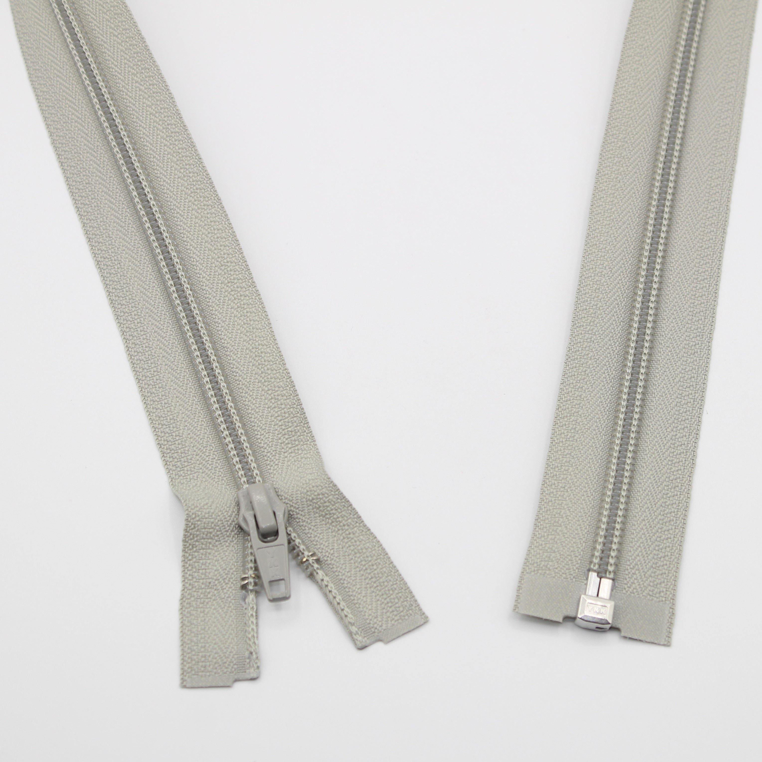 YKK - 80cm Nylon Zipper for Jackets - One Way Open end - ACCESSOIRES LEDUC