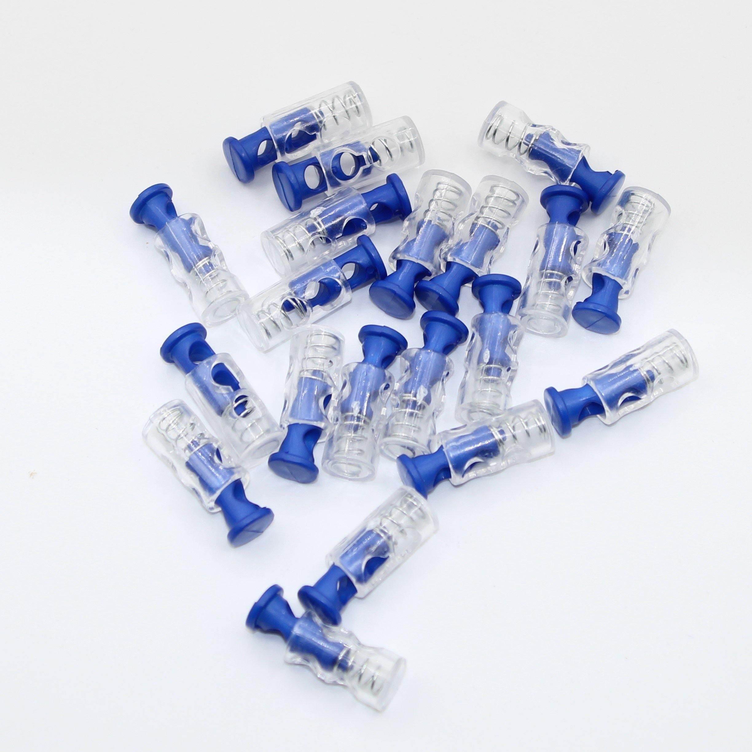 20 Colourful Cord Stoppers - ACCESSOIRES LEDUC BV