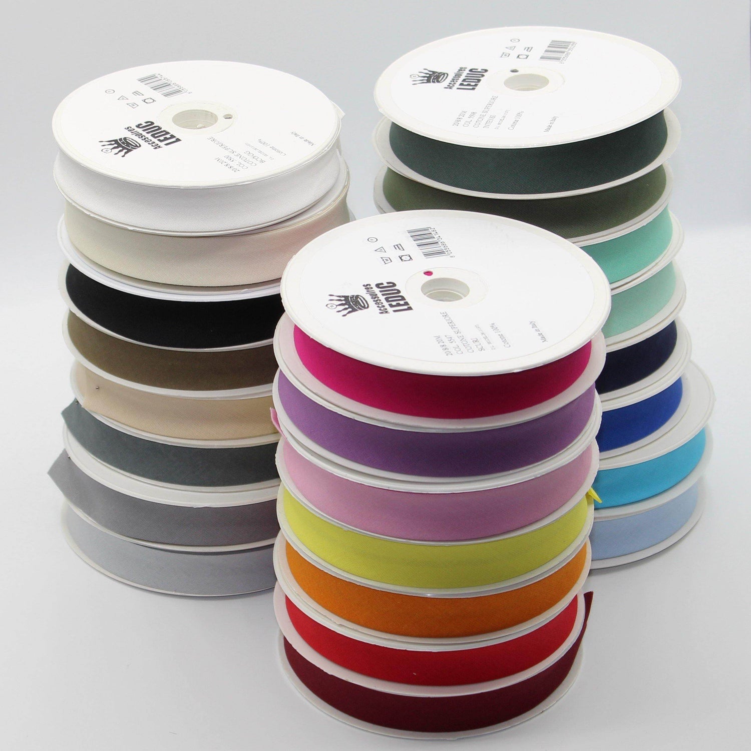 100MT - COTTON BIAS BINDING / 20mm - 20/8/8 #SBI517 - ACCESSOIRES LEDUC BV