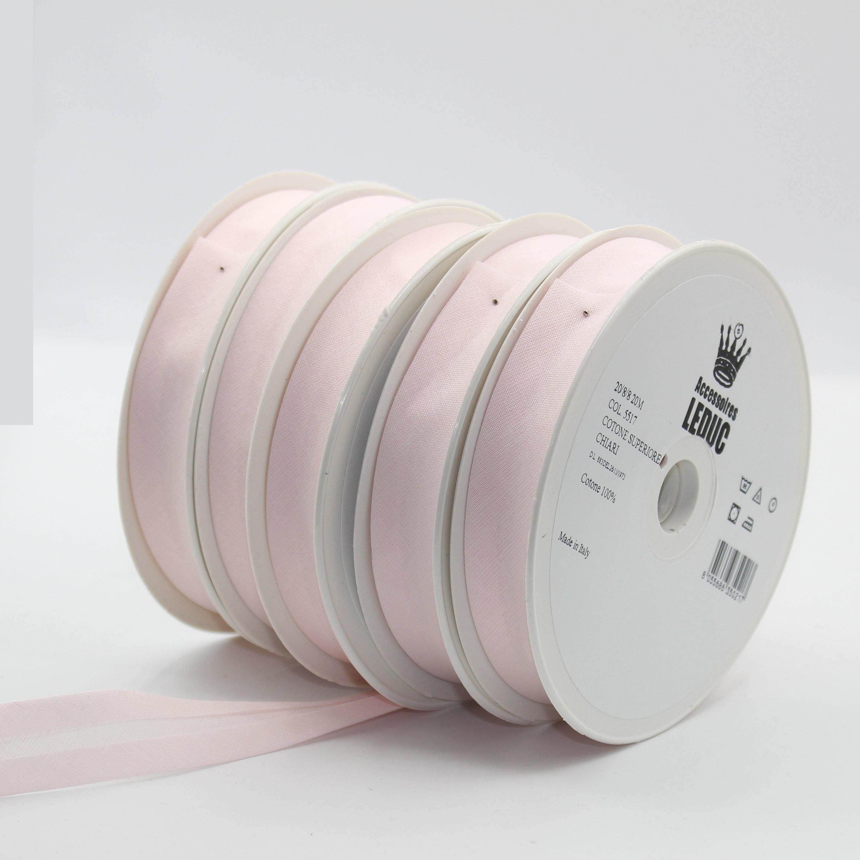 100MT - COTTON BIAS BINDING / 20mm - 20/8/8 #SBI517 - ACCESSOIRES LEDUC BV