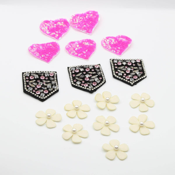 Sets of Iron-on and / or Sew-on Patches - ACCESSOIRES LEDUC BV