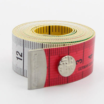 150cm High Quality Measure Tape with Snap Button CM / Inches - ACCESSOIRES LEDUC