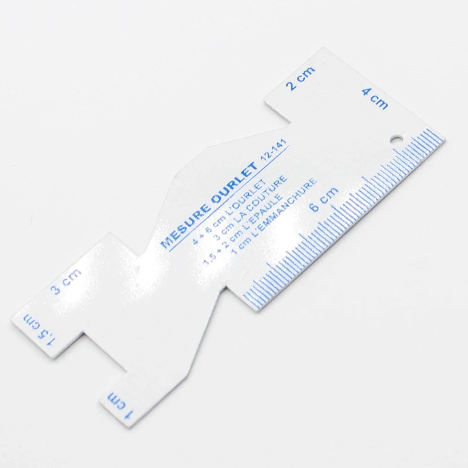 Metal Hem Ruler - ACCESSOIRES LEDUC BV