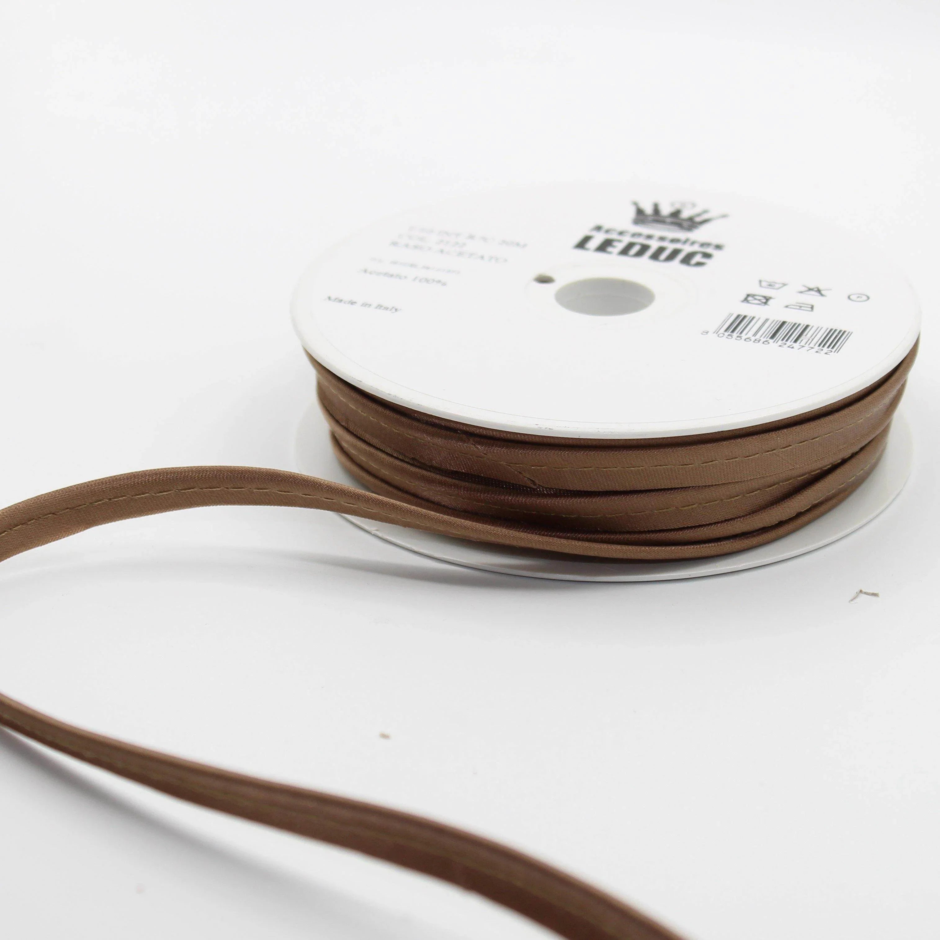 Satin PIPING / 10mm - 8/2 - ACCESSOIRES LEDUC BV