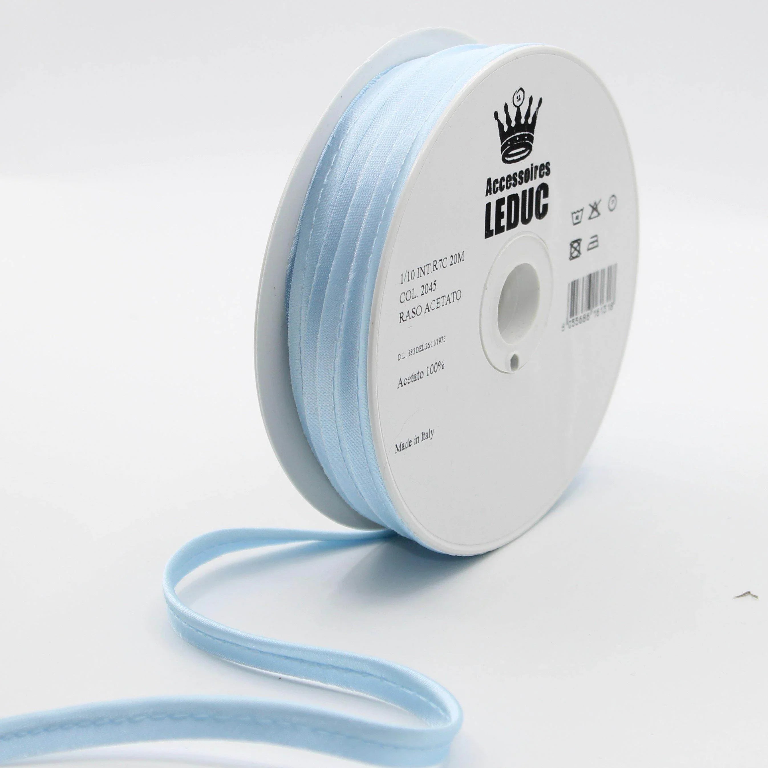 Satin PIPING / 10mm - 8/2 - ACCESSOIRES LEDUC BV