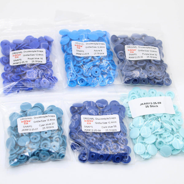 Bag of 25 Kam Snap Buttons size 12.4mm - ACCESSOIRES LEDUC BV