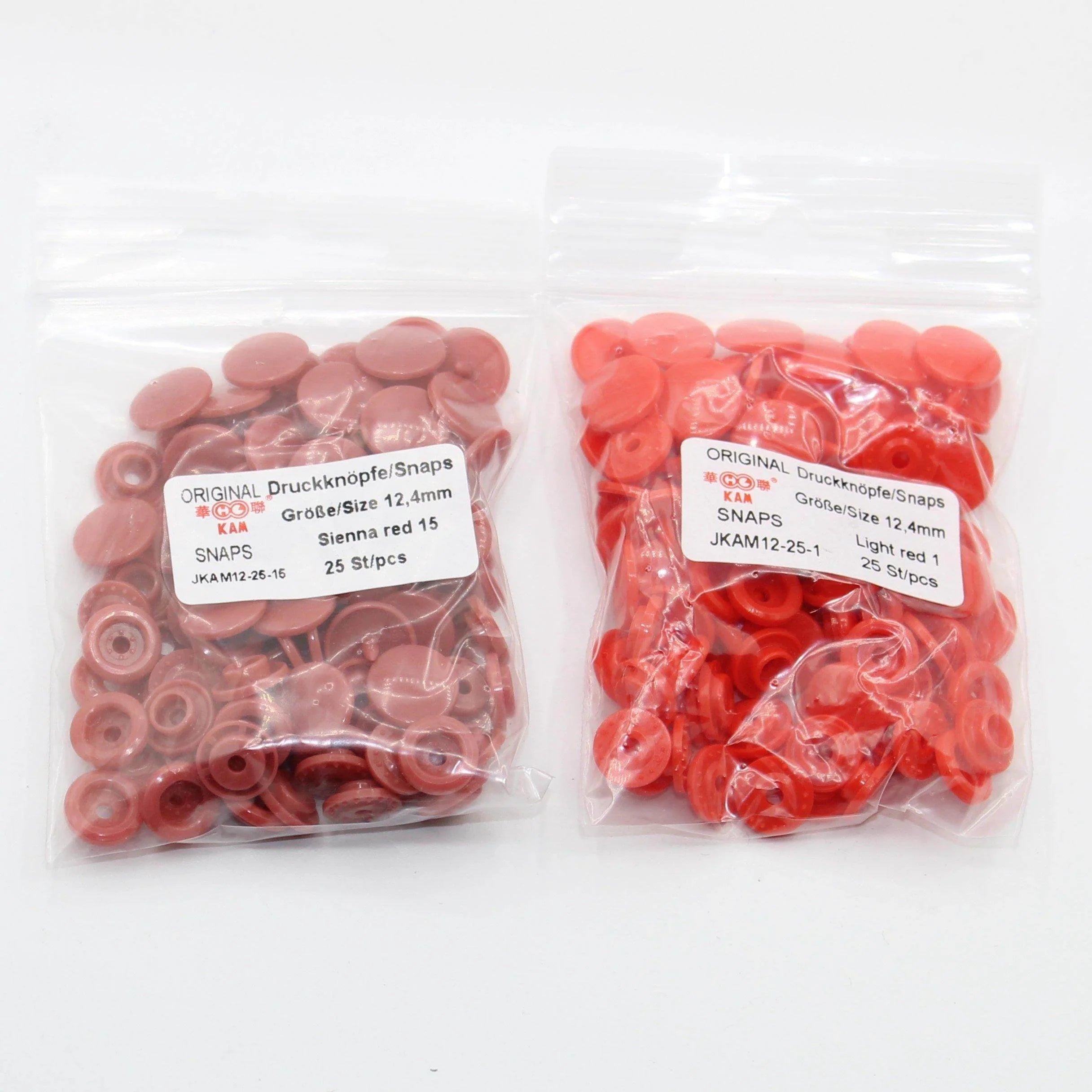 Bag of 25 Kam Snap Buttons size 12.4mm - ACCESSOIRES LEDUC BV