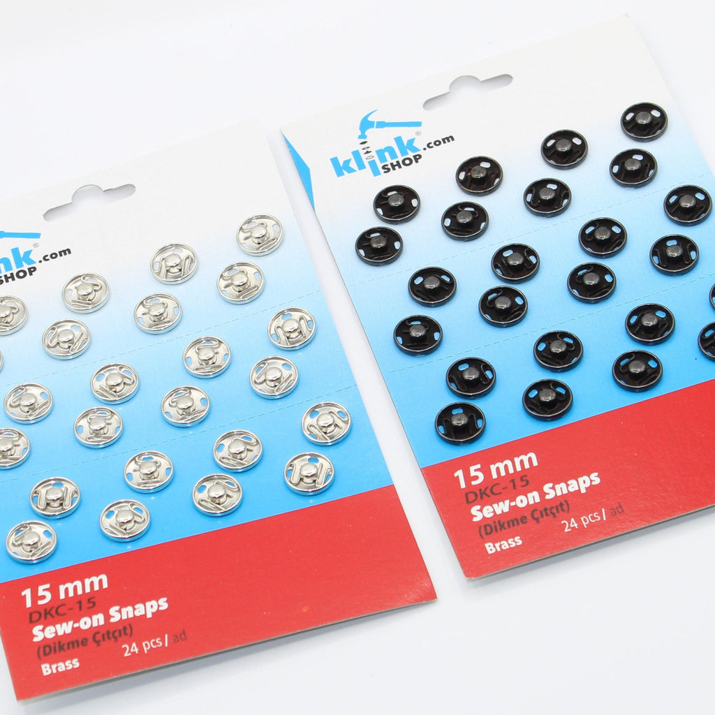 Snap Fasteners Buttons in Metal - ACCESSOIRES LEDUC