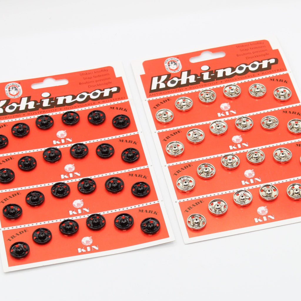 Botones de cierre a presión en metal Koh-i-Noor - ACCESSOIRES LEDUC