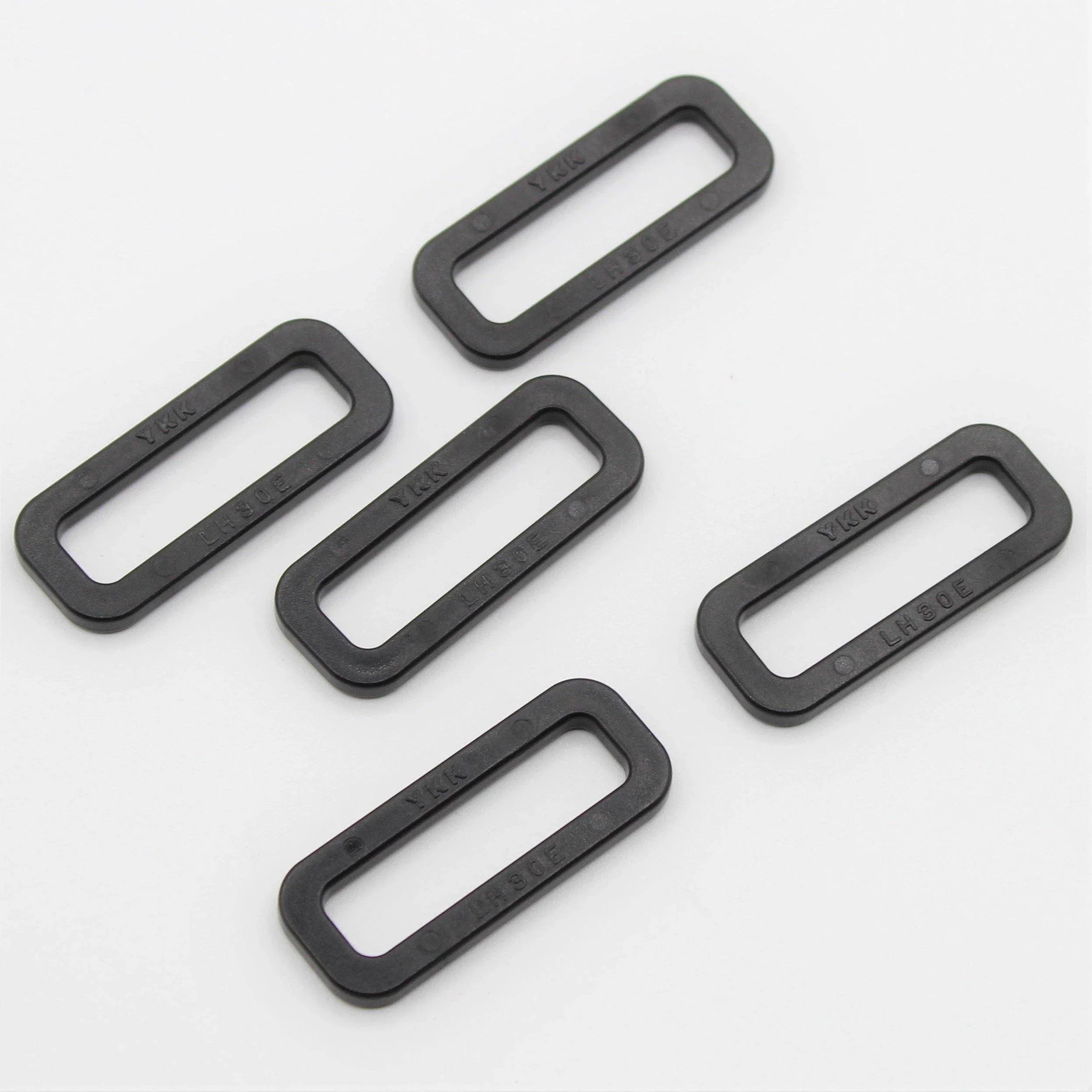 YKK Plastic Buckles / Lobster Hooks for 30mm or 40mm Tape/Webbing col Black - ACCESSOIRES LEDUC BV