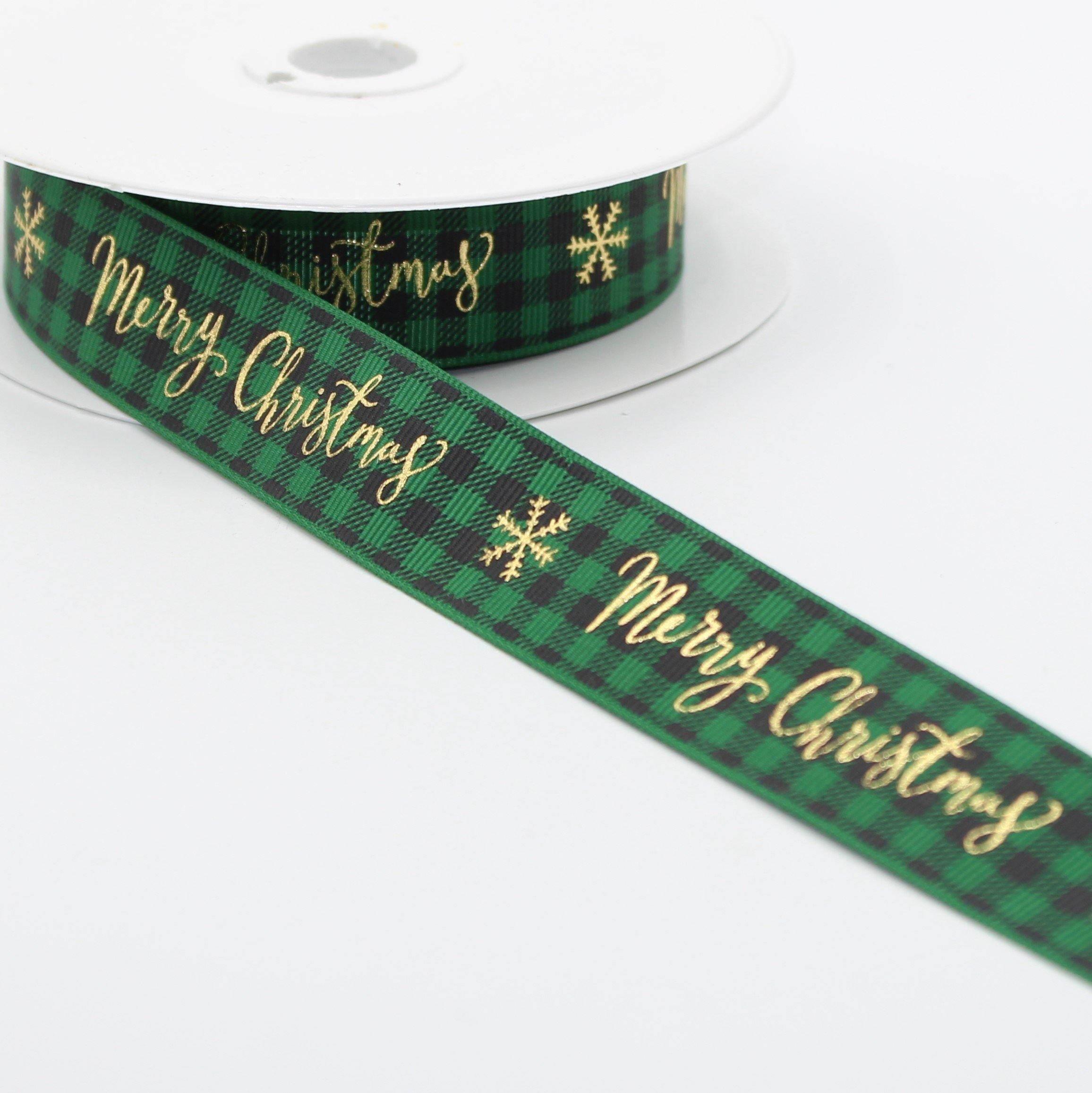 20 meter Christmas Tape - 25mm - ACCESSOIRES LEDUC BV