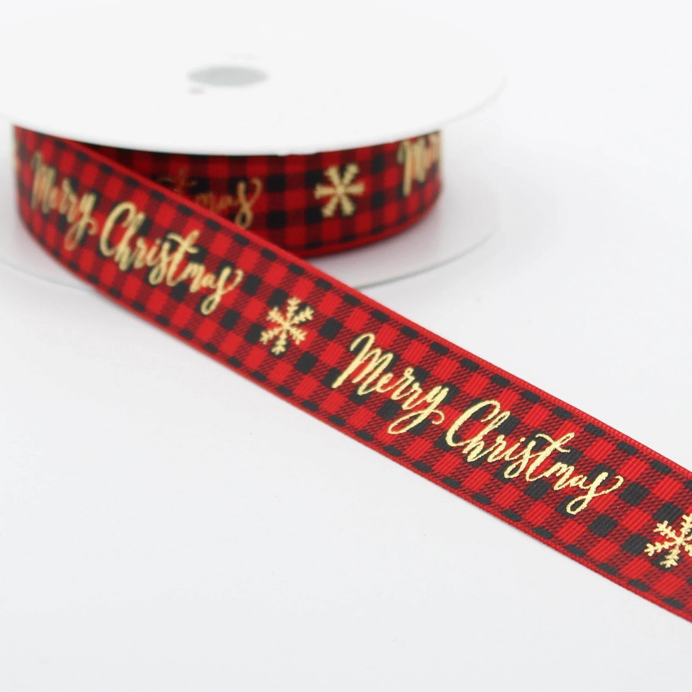 20 meter Christmas Tape - 25mm - ACCESSOIRES LEDUC BV