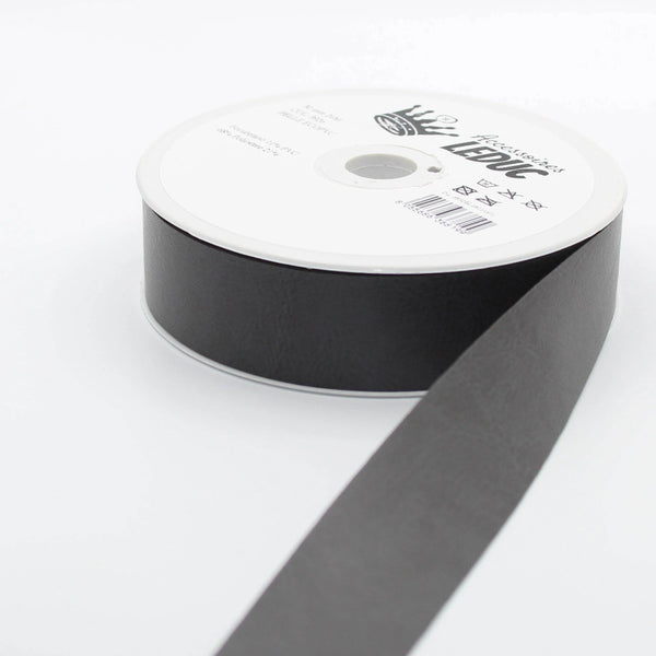 20 meters Simili-Leather Flat Cut Bias Binding 30mm #SBI504 - ACCESSOIRES LEDUC BV