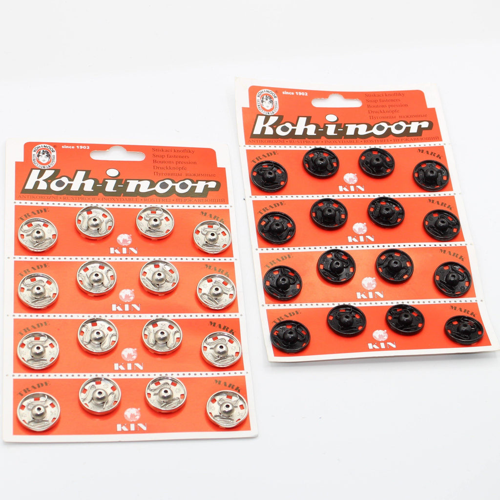 Snap Fasteners Buttons in Metal Koh-i-Noor - ACCESSOIRES LEDUC