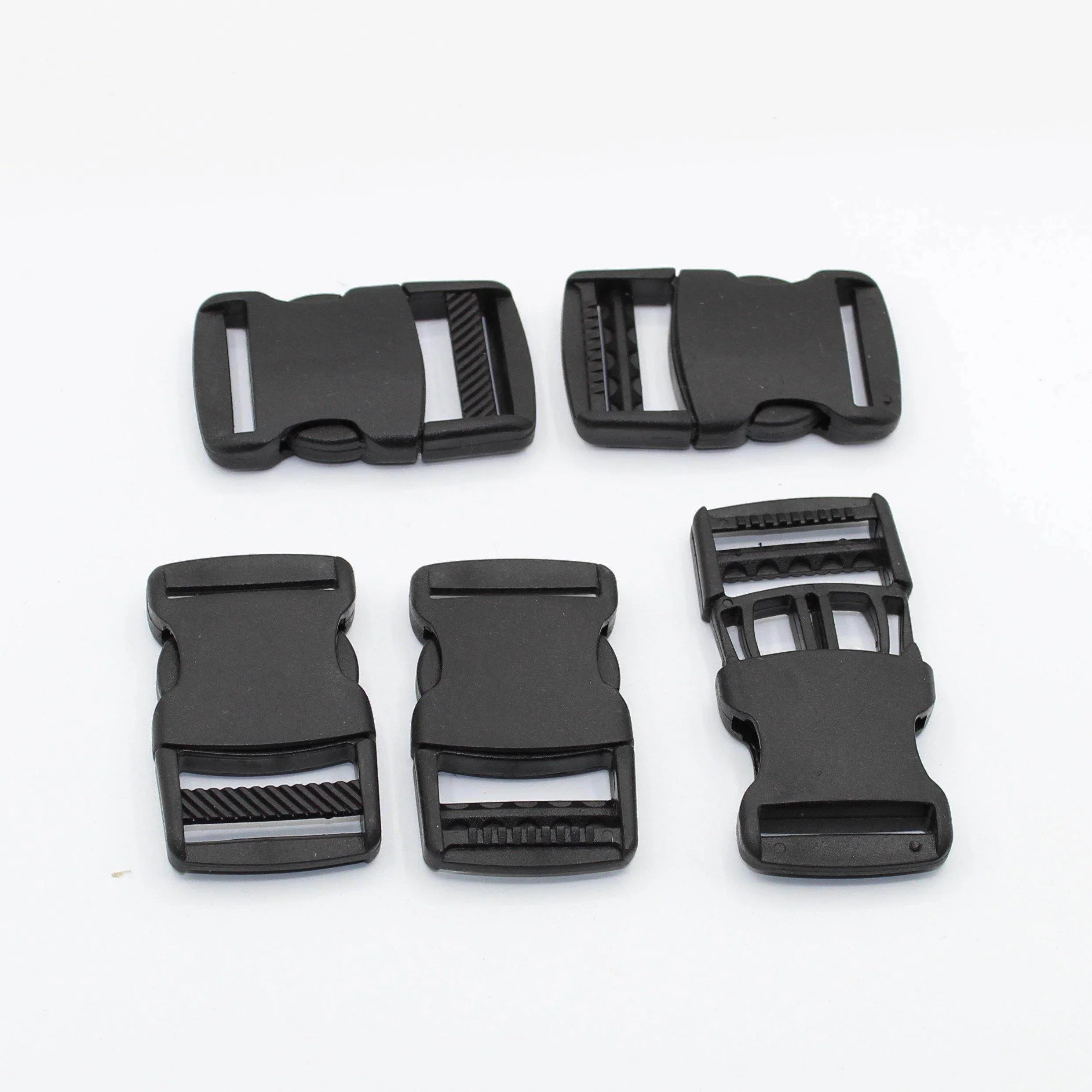 5 Clip Buckles 30 or 40mm Black White or Transparent #BNY4100 - ACCESSOIRES LEDUC BV