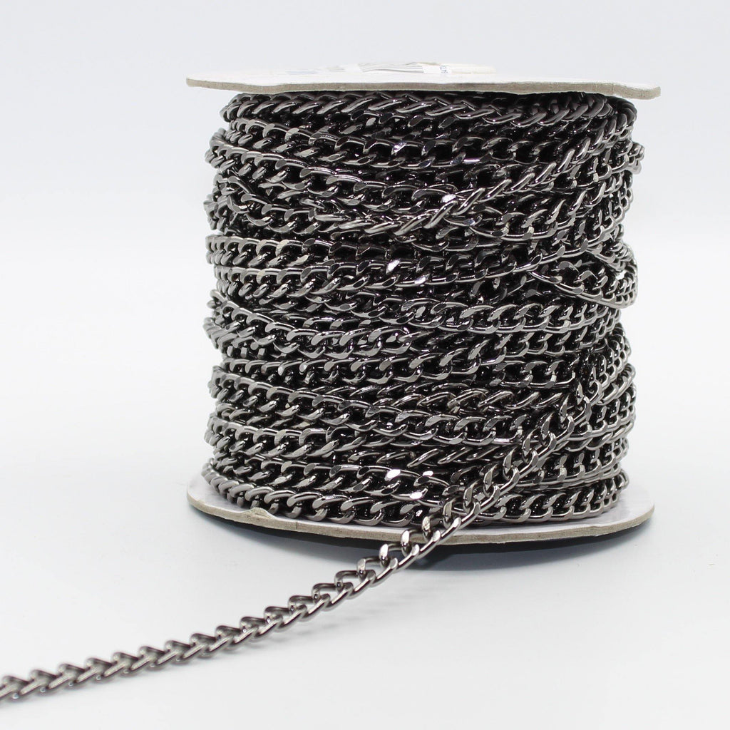 Nickel Free Aluminium Chains (with 5x8mm Rings) 5 meters - ACCESSOIRES LEDUC