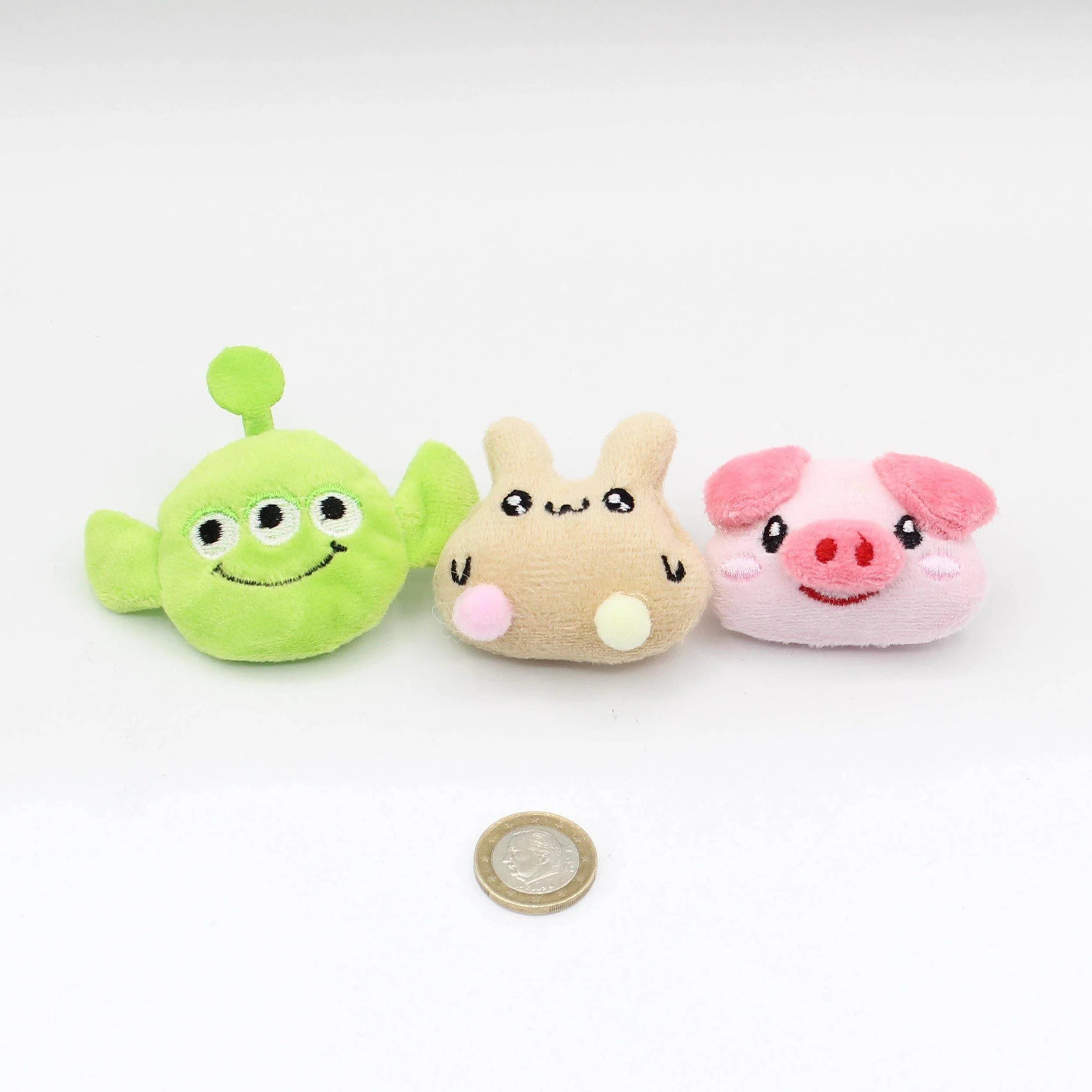 Stuffed Animals with Pins - ACCESSOIRES LEDUC BV