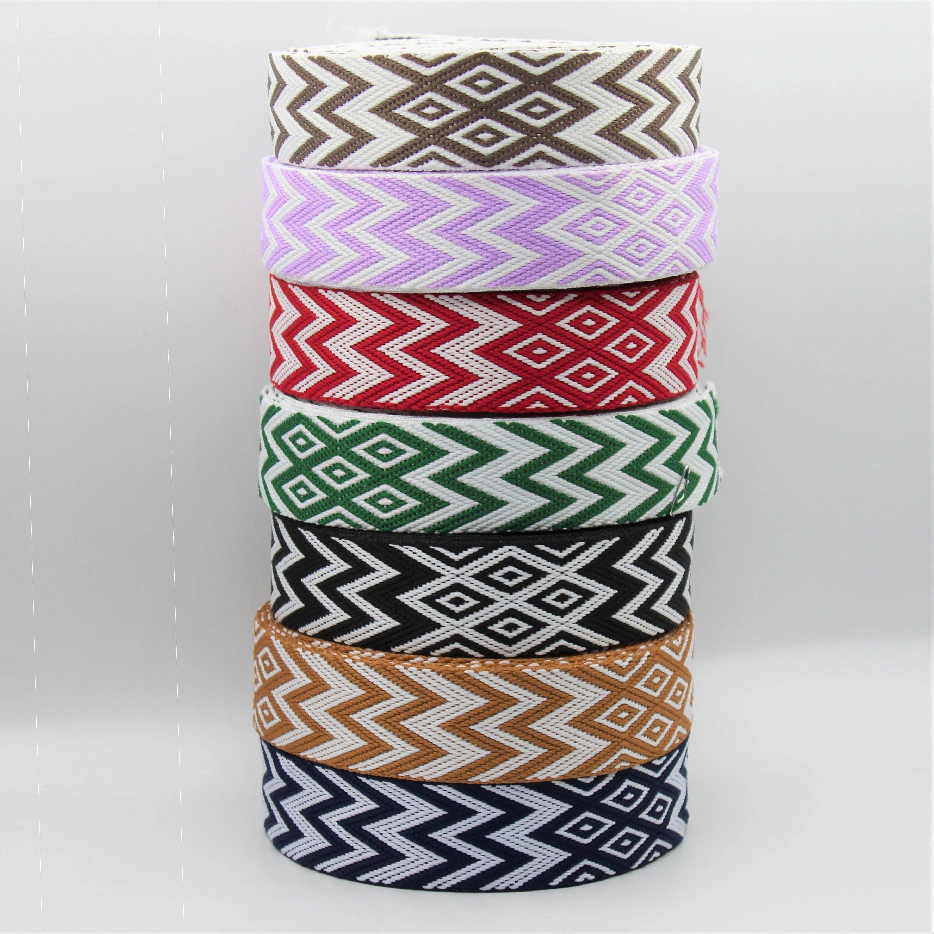 5 Meters Ethnic Thunder Webbing 38mm #RUB1954 - ACCESSOIRES LEDUC BV