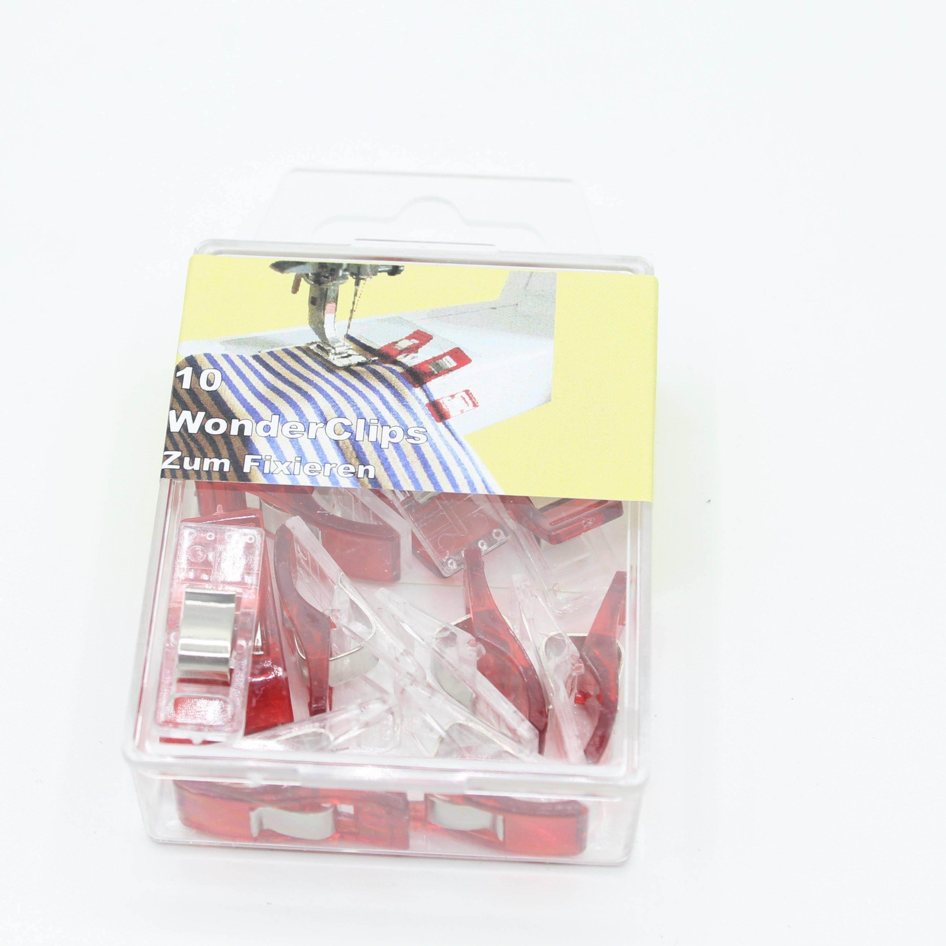 10 stuks - Wonder clips - Kleine knijpertjes - Vervanging voor spelden - Wonderclips - ACCESSOIRES LEDUC BV