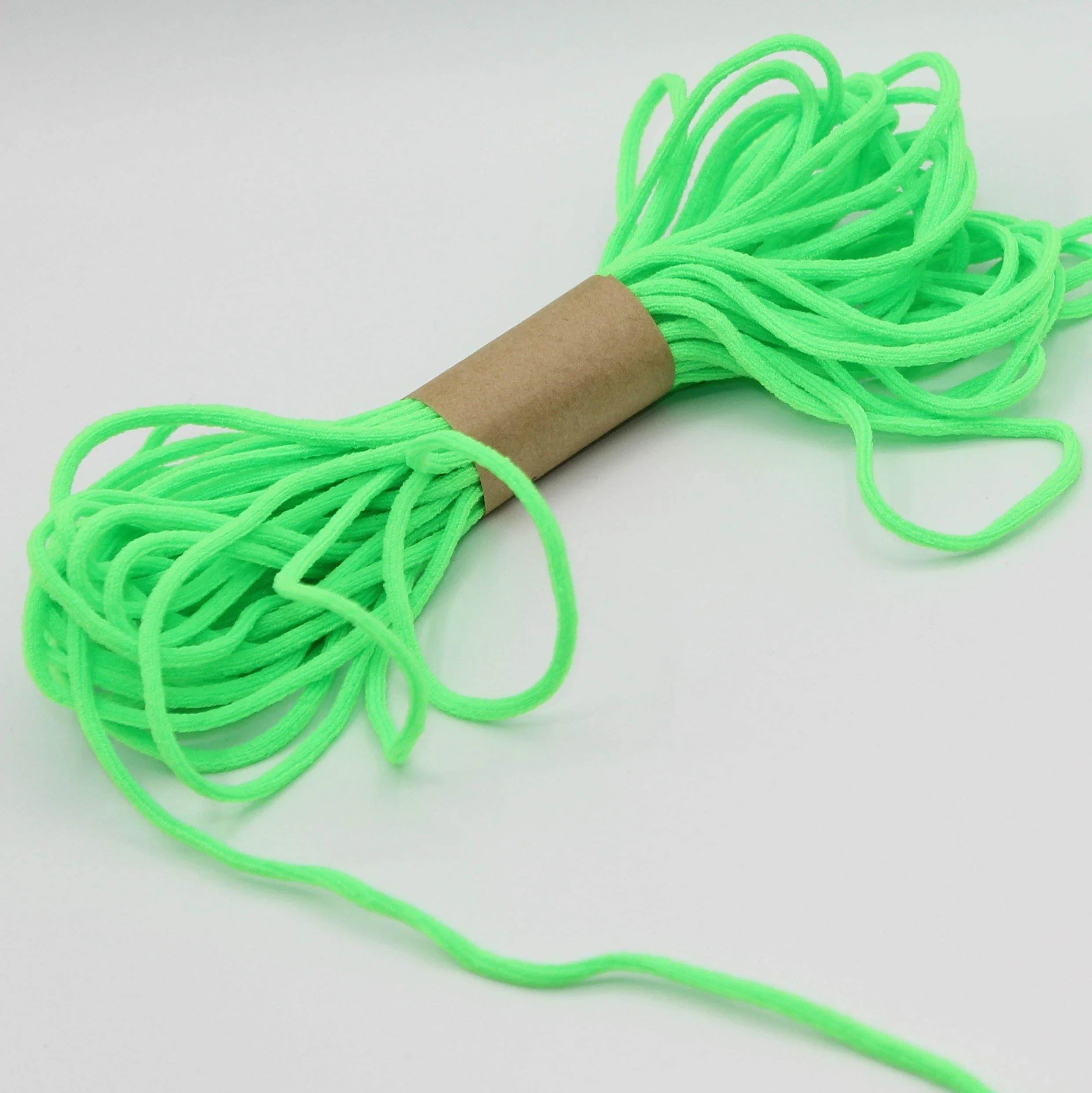 10 meters soft coloured elastic for masks 3mm - ACCESSOIRES LEDUC BV