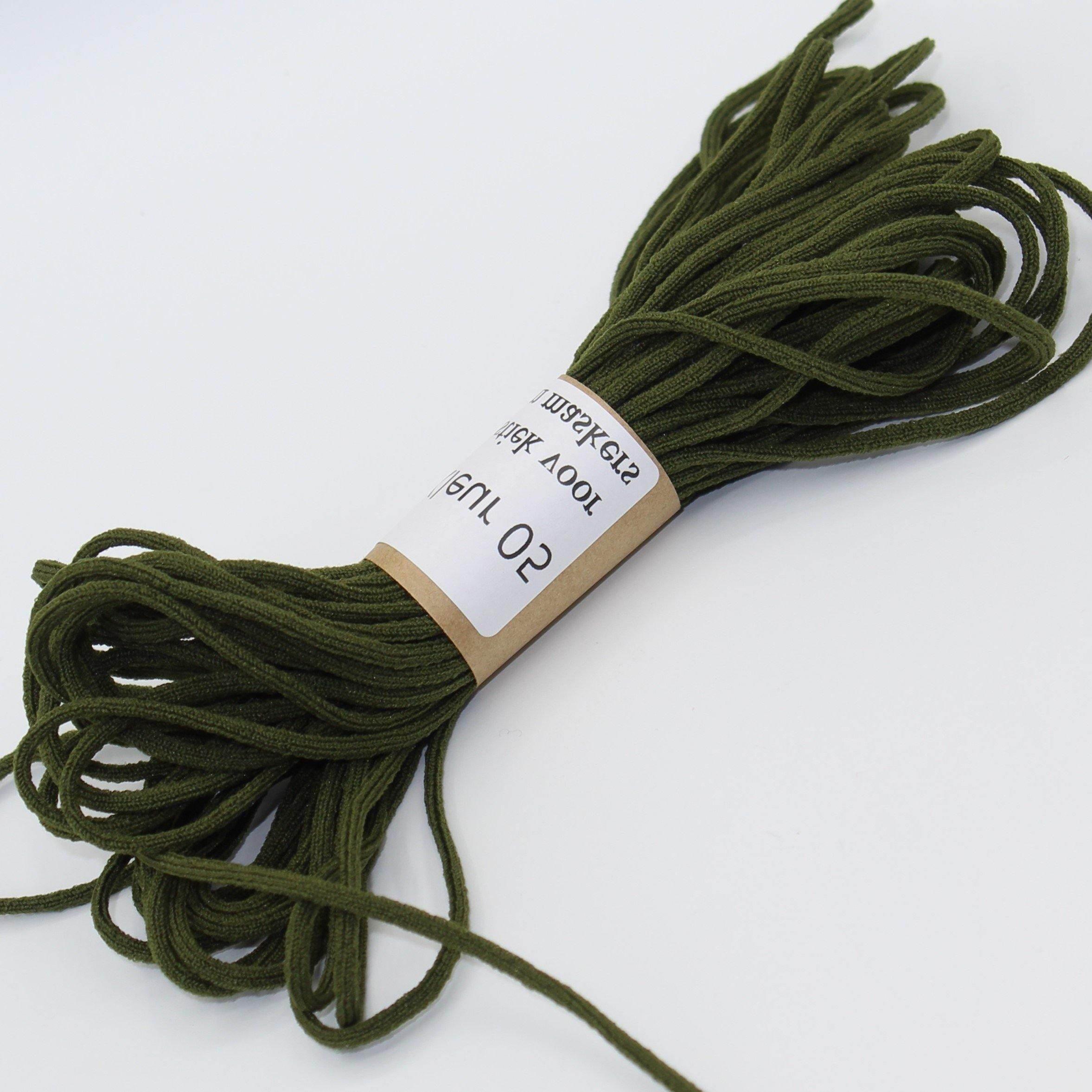 10 meters soft coloured elastic for masks 3mm - ACCESSOIRES LEDUC BV