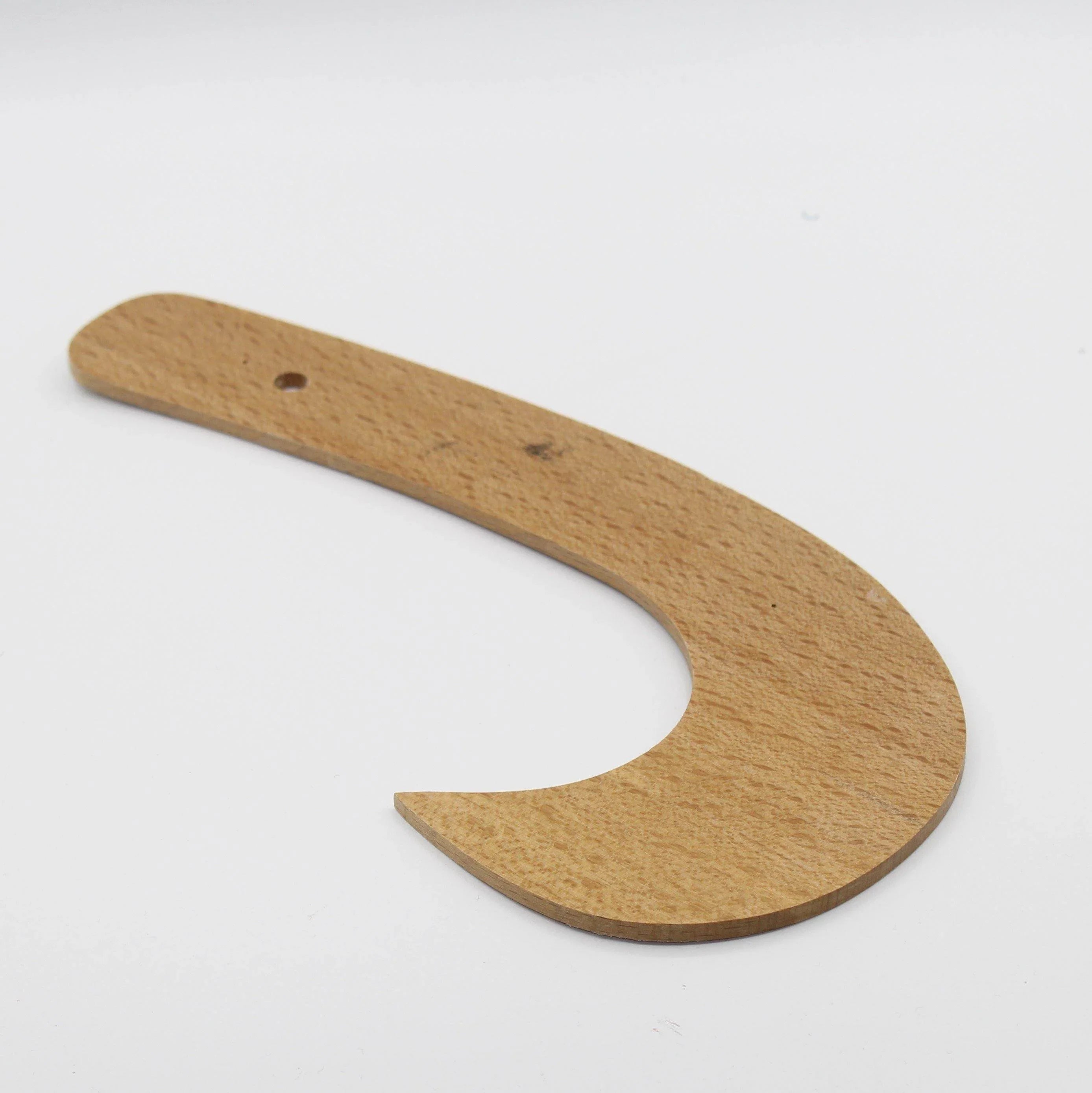 Curved wooden ruler 25cm - ACCESSOIRES LEDUC BV