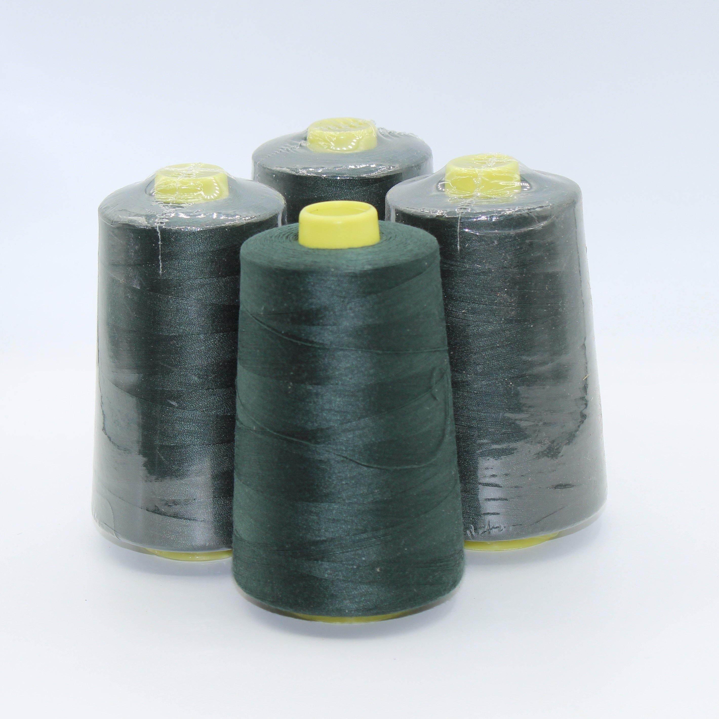 4 spools Overlock Yarn 4x5000 METERS - Polyester 100% - ACCESSOIRES LEDUC BV