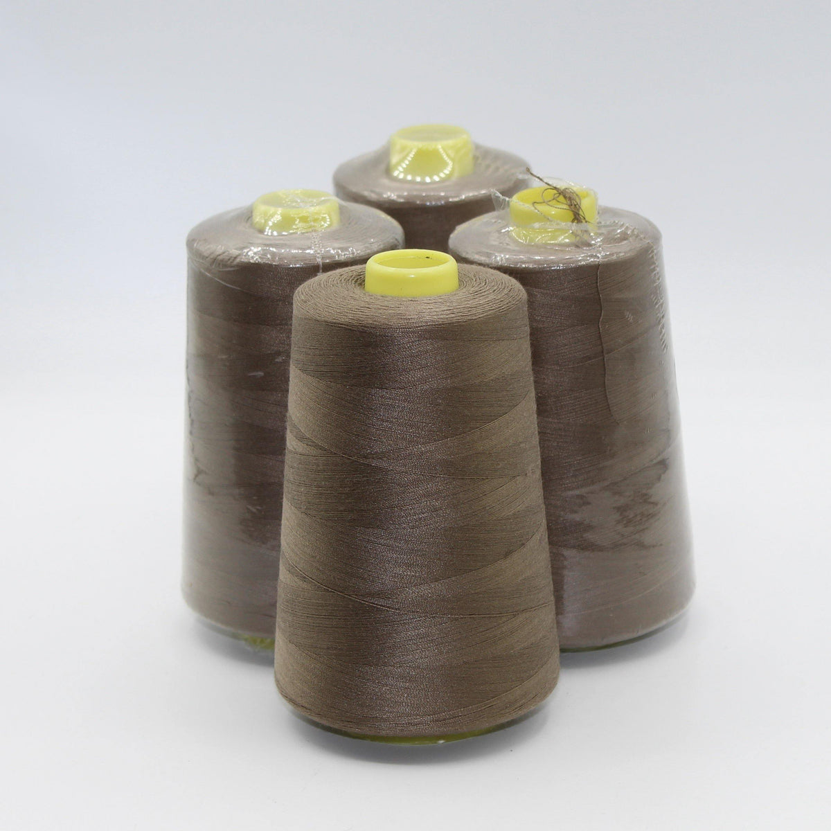 4 spools Overlock Yarn 4x5000 METERS  - Polyester 100% - ACCESSOIRES LEDUC