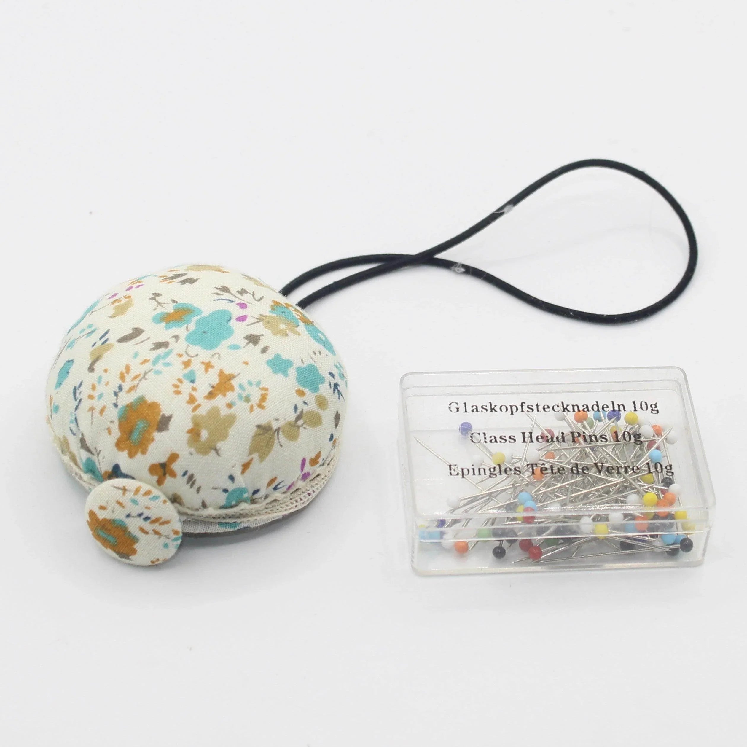 Wrist Pin Cushion Floral Vintage - ACCESSOIRES LEDUC BV