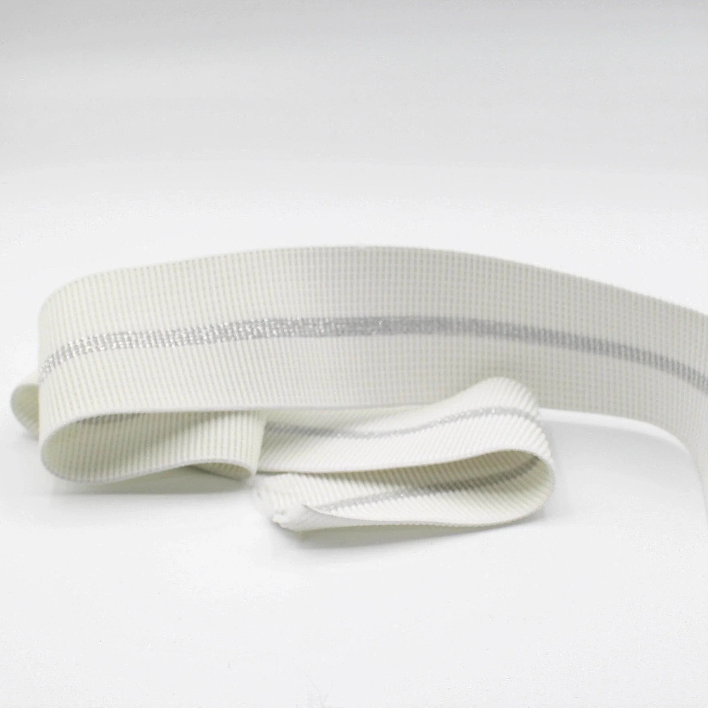 5 meters Striped Lurex Elastic 50mm - ACCESSOIRES LEDUC BV