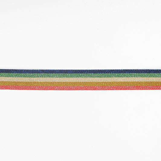 25 M Lurex Rainbow Ribbon 20mm - ACCESSOIRES LEDUC