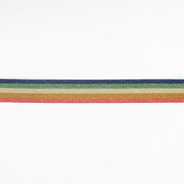 25 M Lurex Rainbow Ribbon 20mm - ACCESSOIRES LEDUC