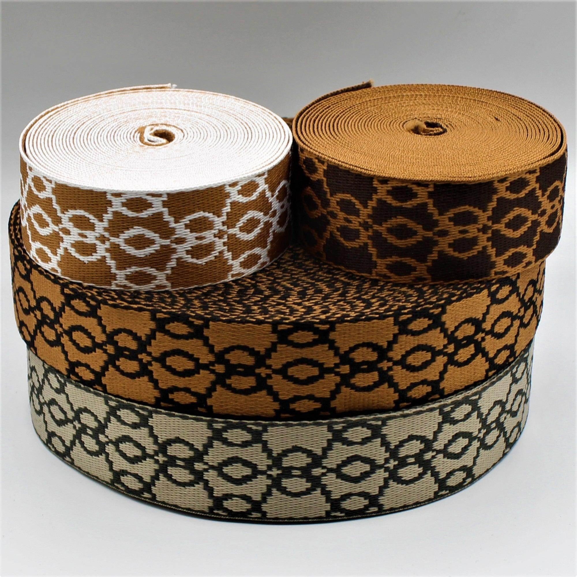 5 meters Arabesque Webbing 36mm #RUB1939 - ACCESSOIRES LEDUC BV