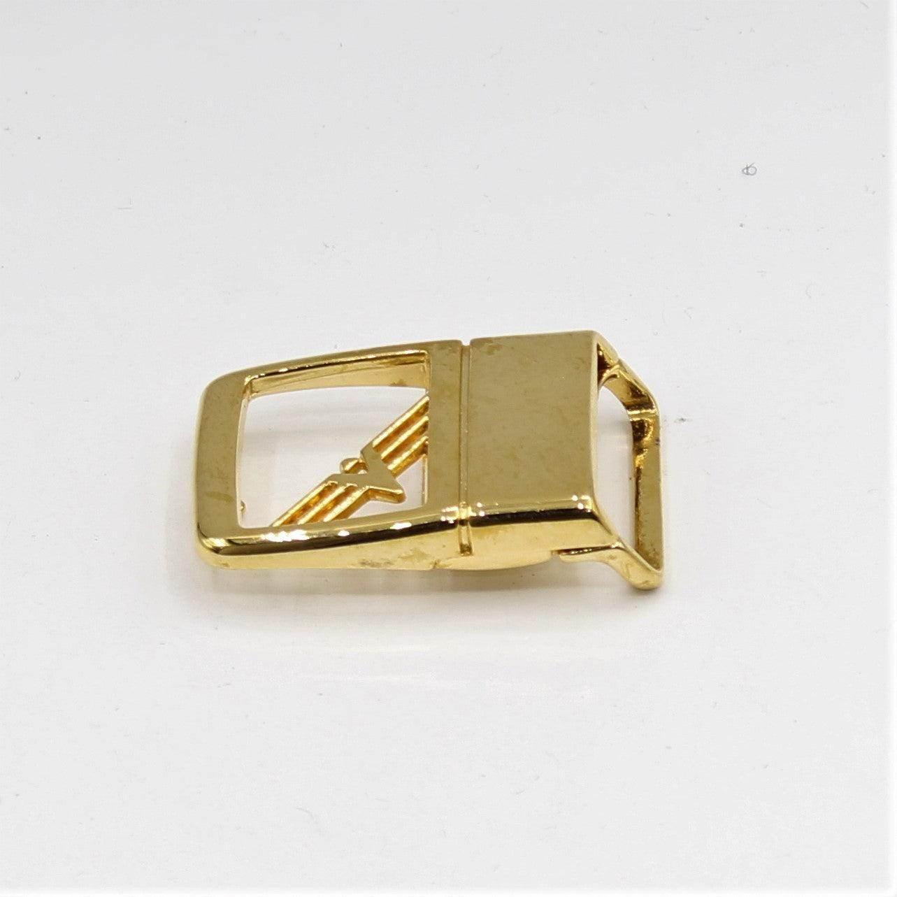 Set of 2 Gold Belt Buckles 5x3cm - ACCESSOIRES LEDUC BV