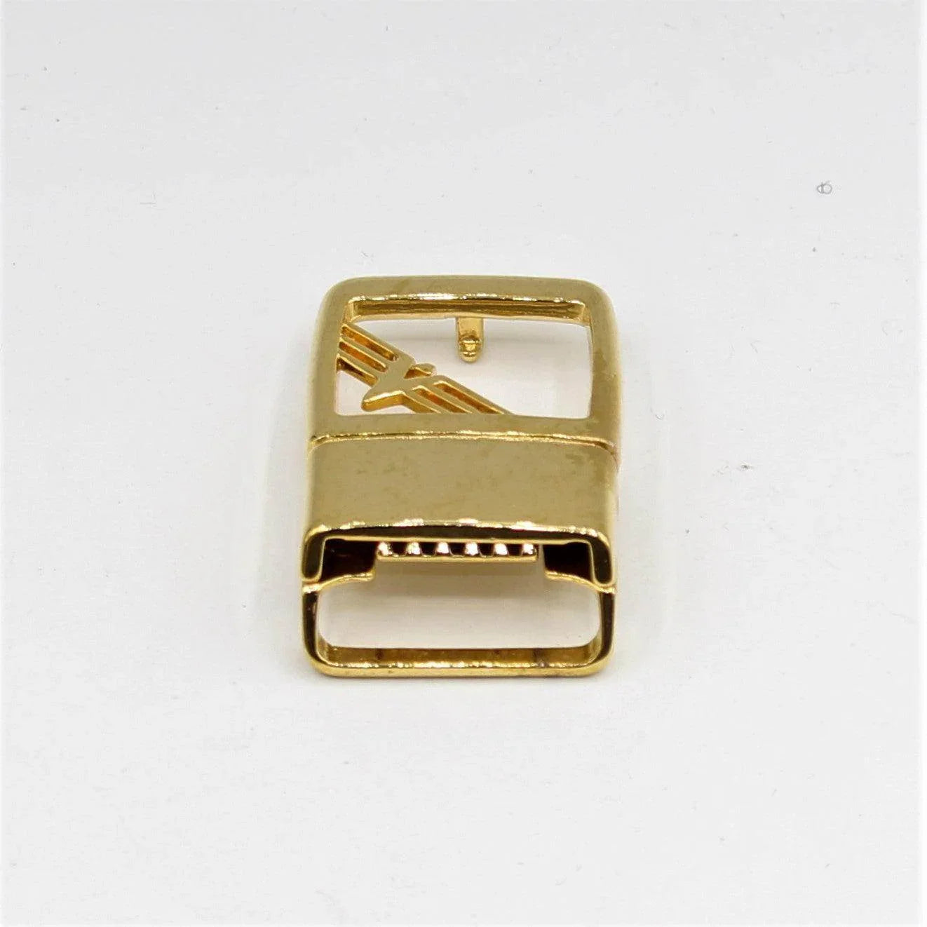 Set of 2 Gold Belt Buckles 5x3cm - ACCESSOIRES LEDUC BV