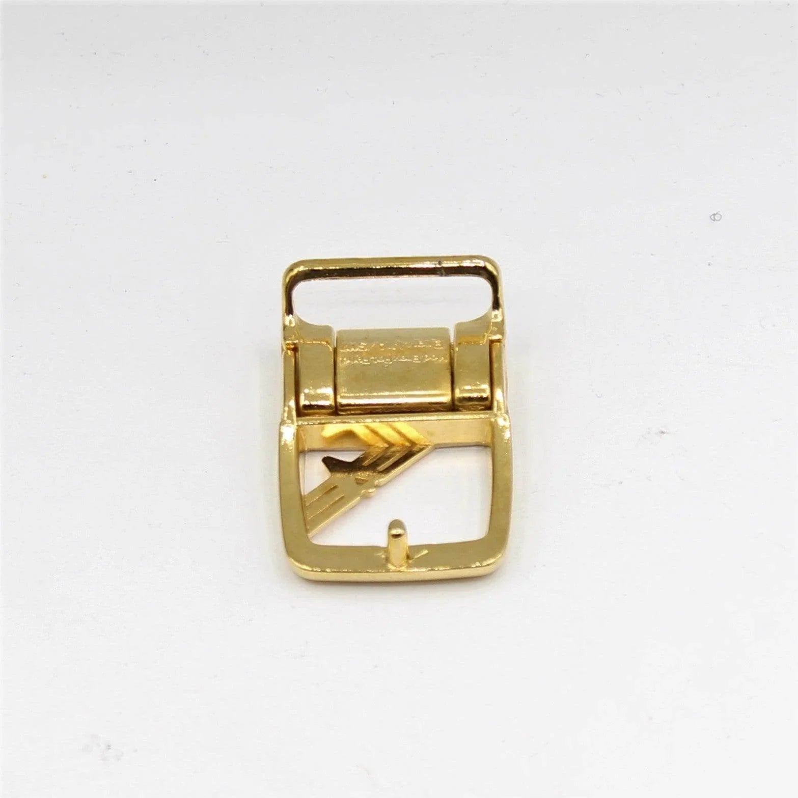 Set of 2 Gold Belt Buckles 5x3cm - ACCESSOIRES LEDUC BV