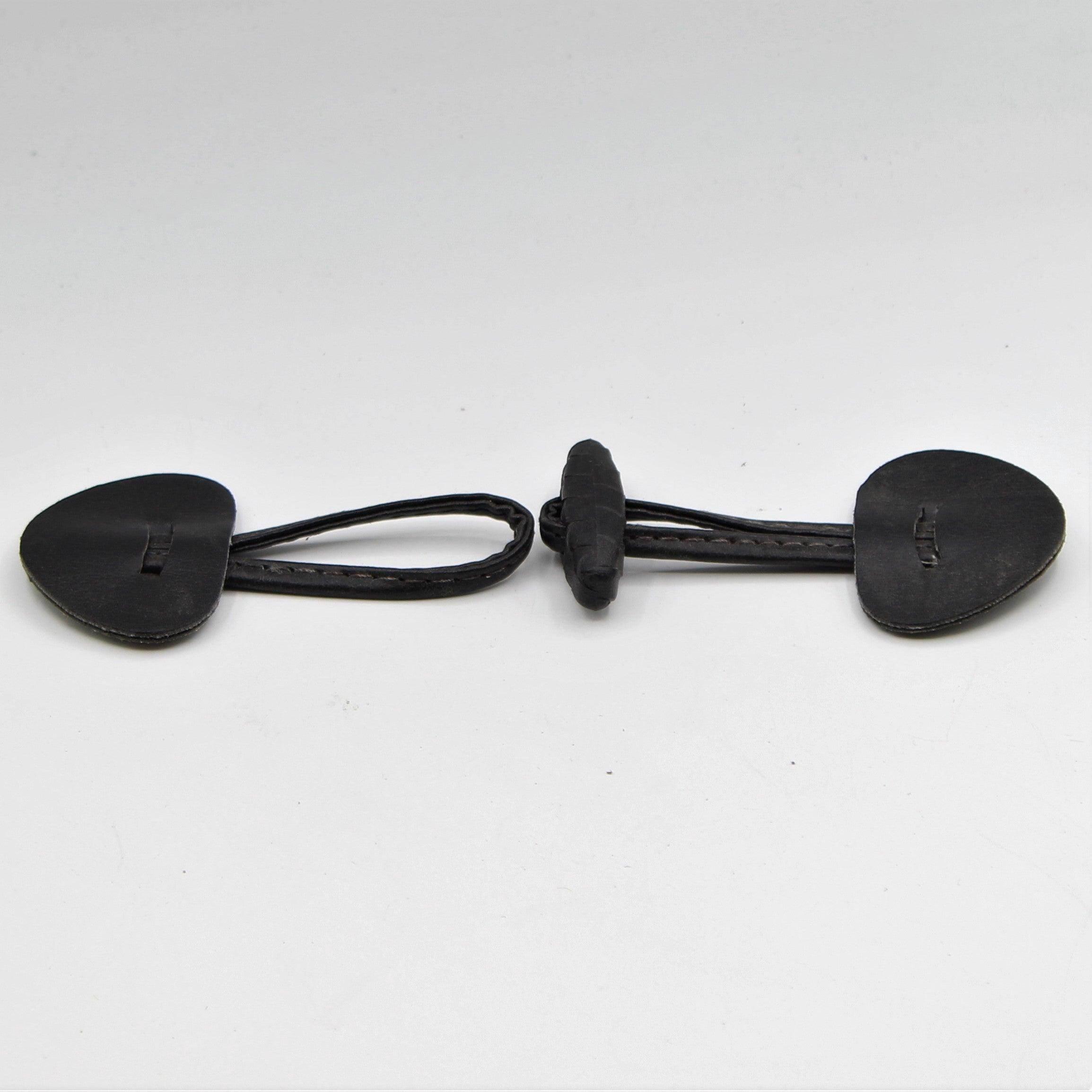 Leather Bag Buckle Fastener 14cm - ACCESSOIRES LEDUC BV