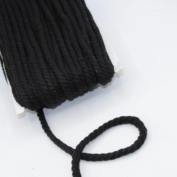 20 Meters Thick Cotton Cord 5 or 8mm #COR3012 - ACCESSOIRES LEDUC BV