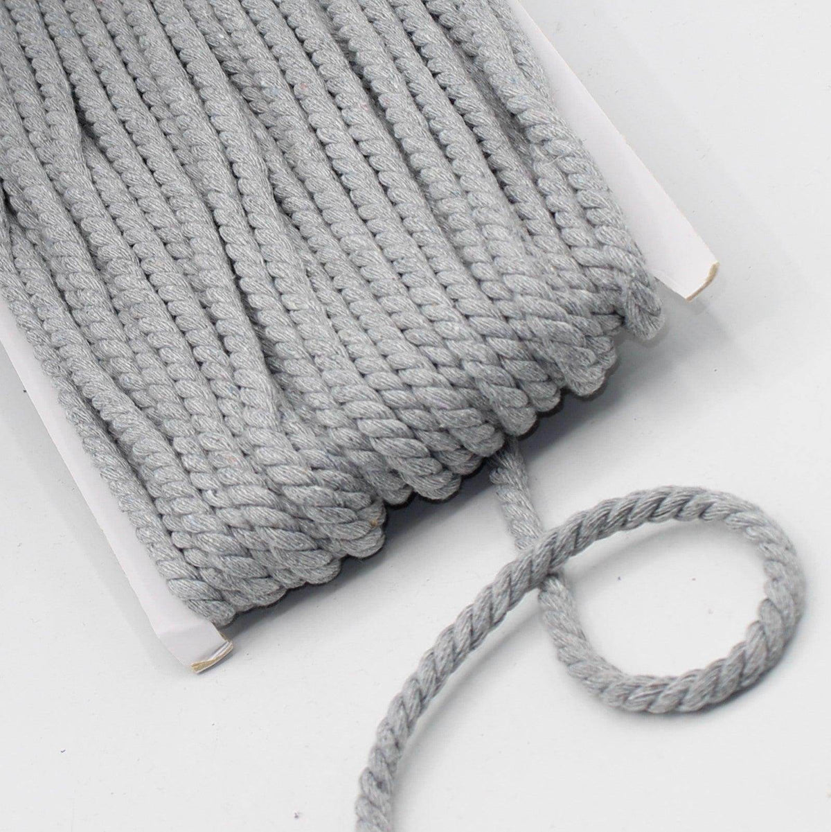 20 Meters Thick Cotton Cord 5 or 8mm #COR3012 - ACCESSOIRES LEDUC BV