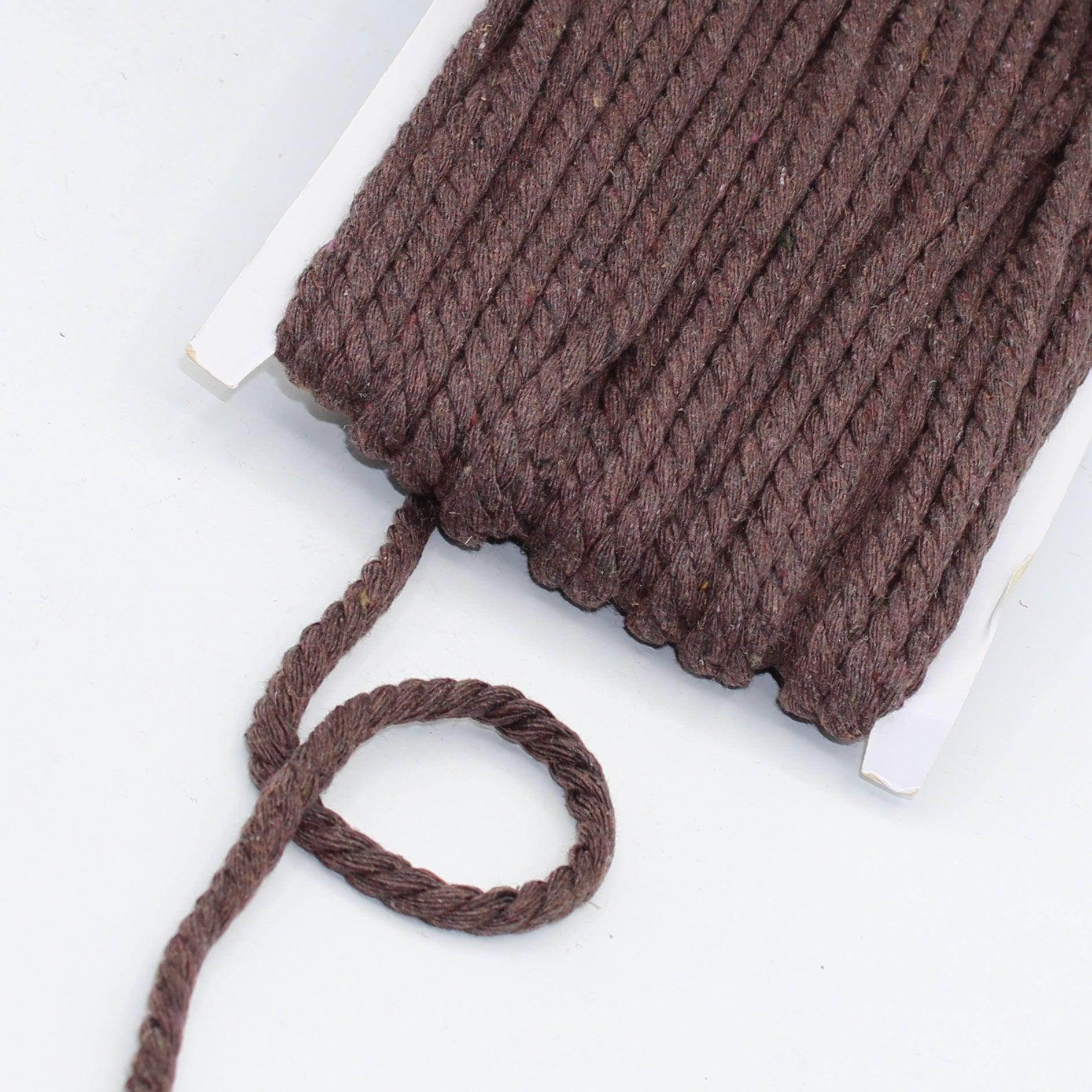 20 Meters Thick Cotton Cord 5 or 8mm #COR3012 - ACCESSOIRES LEDUC BV