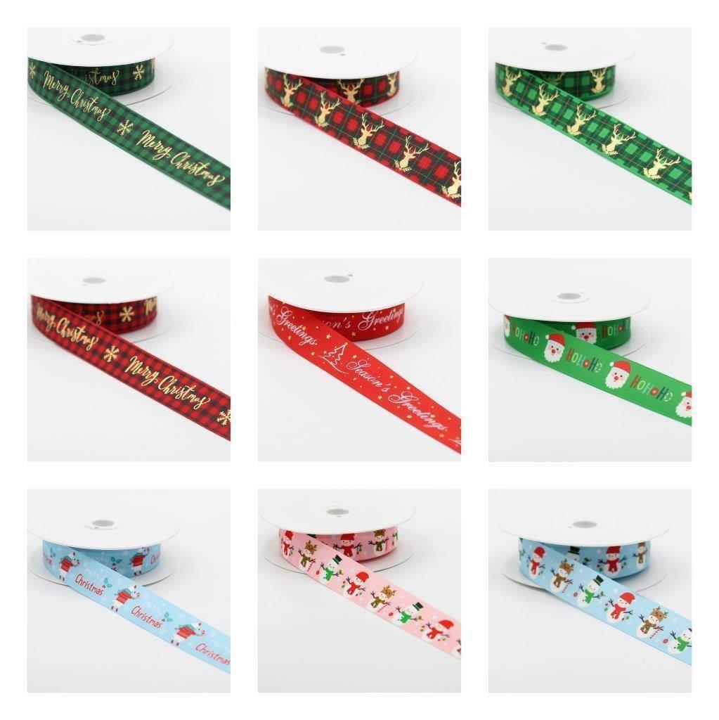 20 meter Christmas Tape - 25mm - ACCESSOIRES LEDUC BV