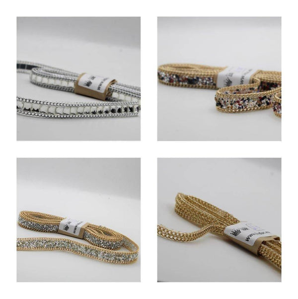 3 meters Iron On trimmings (Hotfix) - ACCESSOIRES LEDUC BV