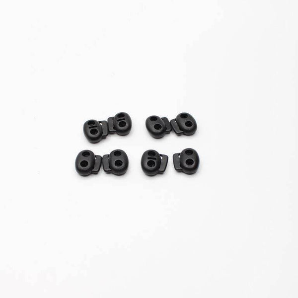 8 Cord Stoppers Black - ACCESSOIRES LEDUC BV