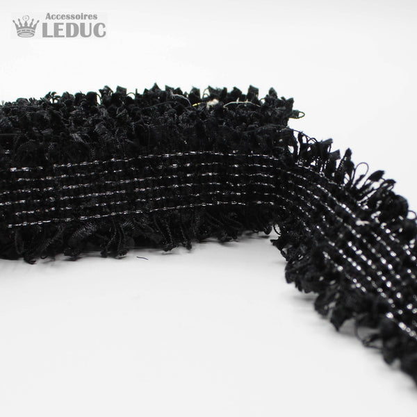 1 meter PAS667 - 30MM Black & Silver Trim - ACCESSOIRES LEDUC BV