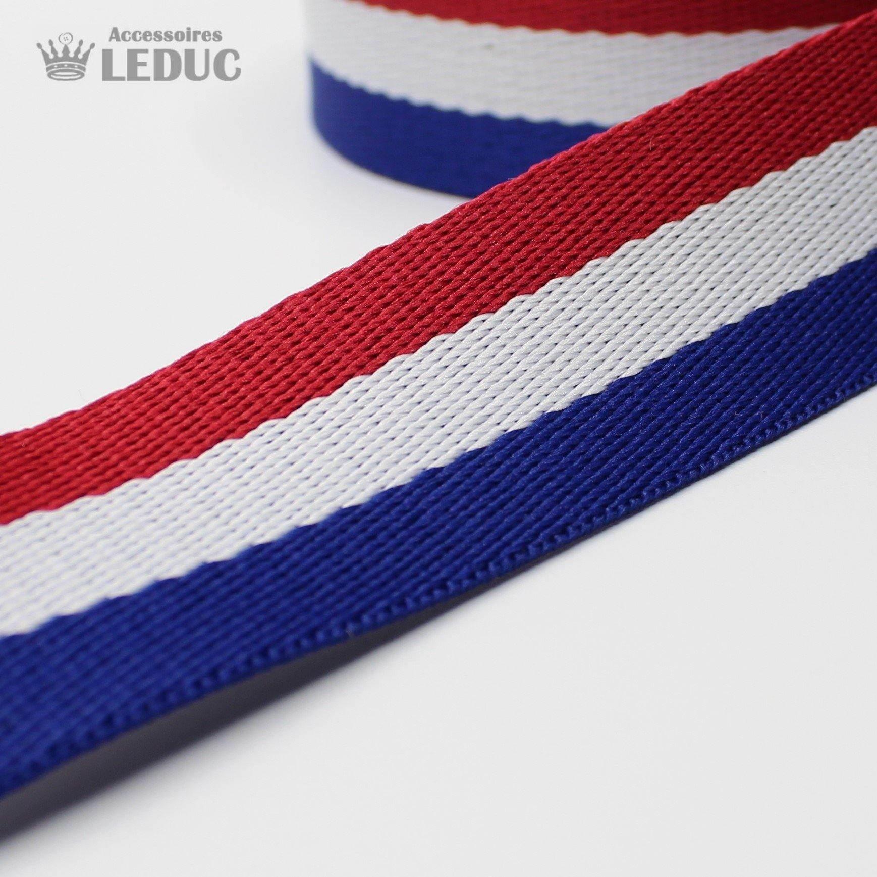 5 meters30mm Striped Webbing #RUB1907 - ACCESSOIRES LEDUC BV