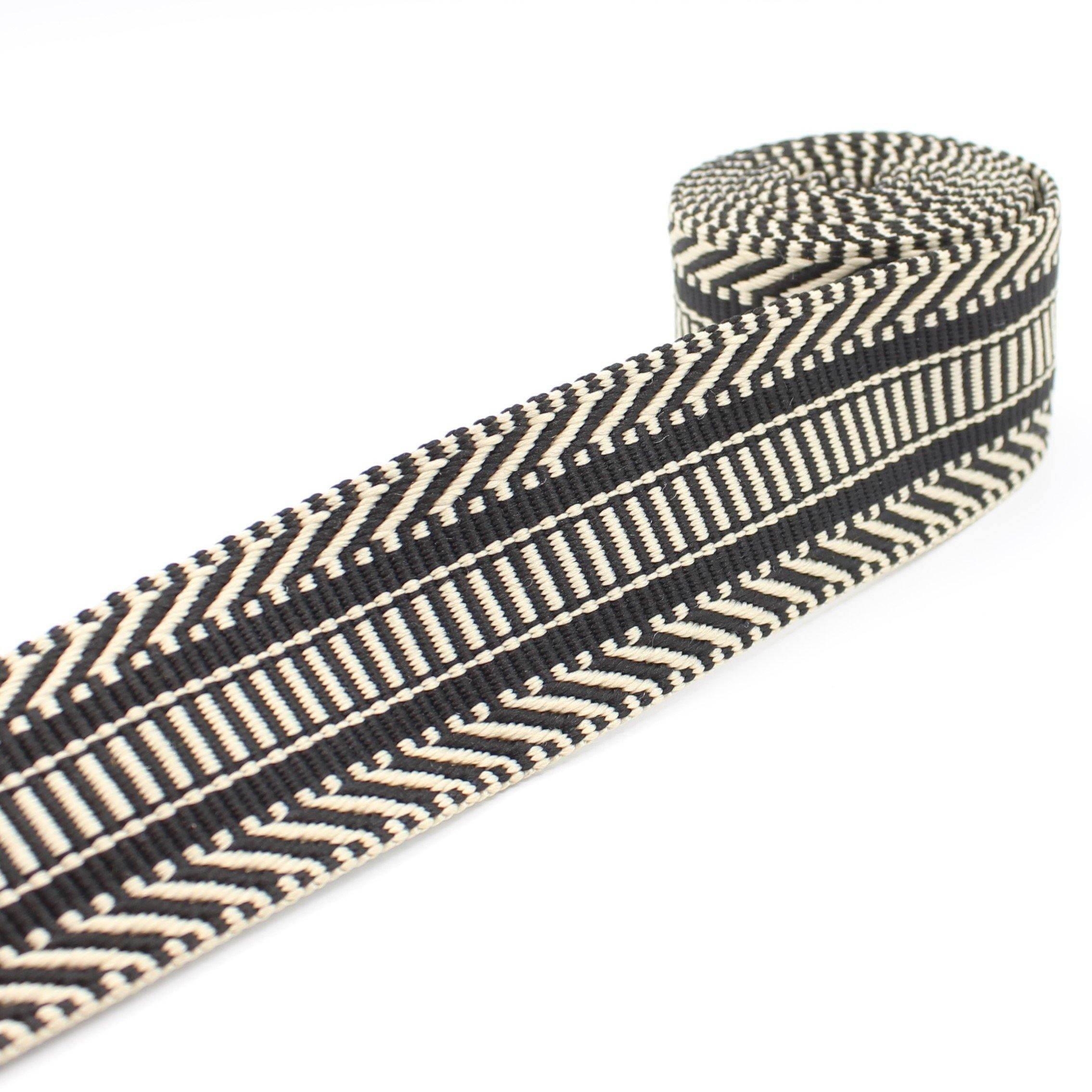 5 meters Ethnic Webbing 38mm #RUB1930 - ACCESSOIRES LEDUC BV